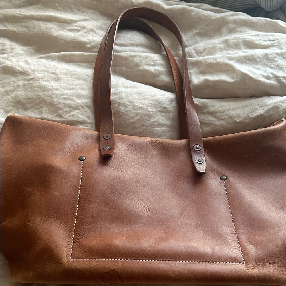 Wp Standard Leather Tote Bag